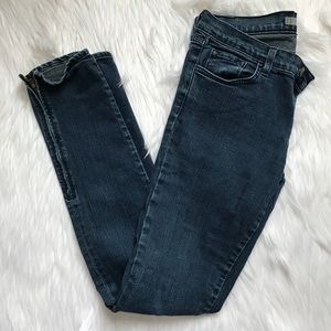 J Brand The Deal Skinny Jeans w Zipper Hem 29R